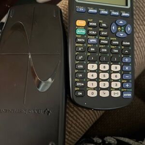 Texas Instruments TI-83 Plus Graphing Calculator W/ Cover WORKS Cosmetic Damage
